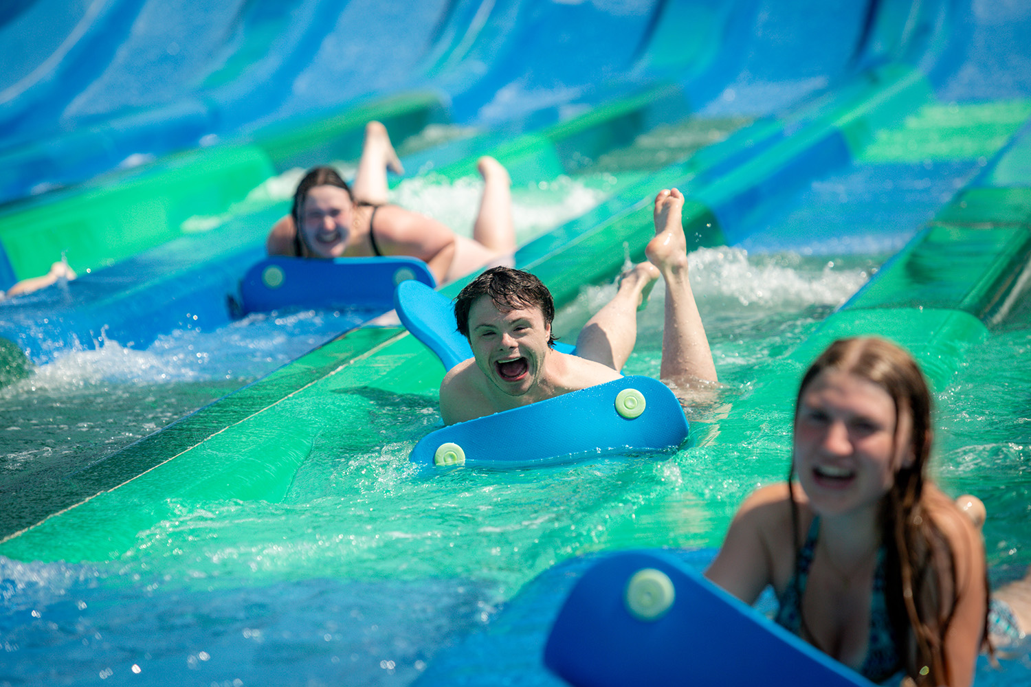 A group of teenagers 